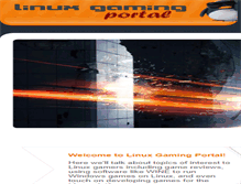Tablet Screenshot of linuxgamingportal.com